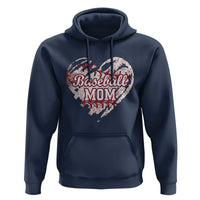 Baseball Mom Hoodie Baseball Mama Life Game Day Vintage Heart