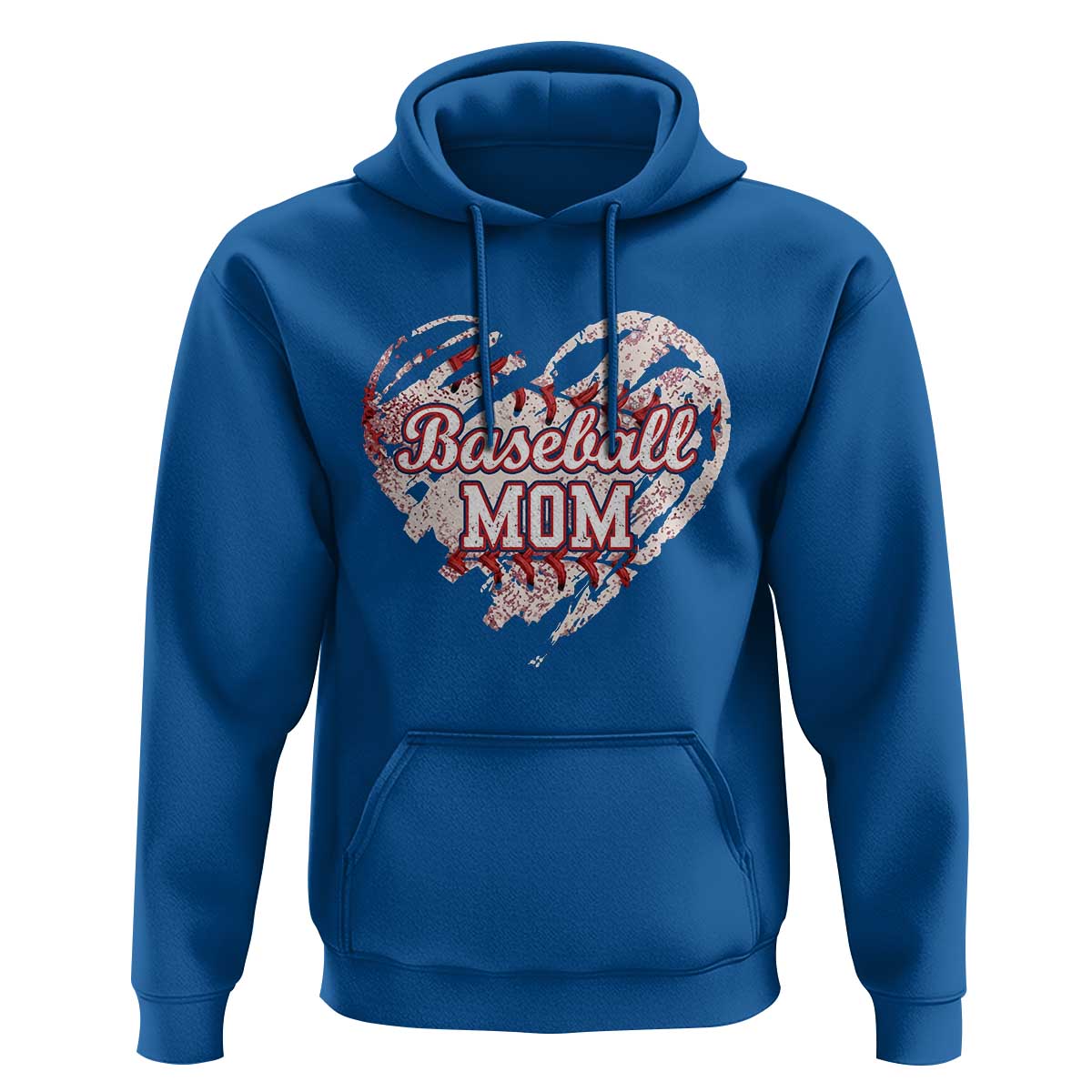 Baseball Mom Hoodie Baseball Mama Life Game Day Vintage Heart
