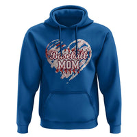 Baseball Mom Hoodie Baseball Mama Life Game Day Vintage Heart