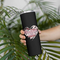 Baseball Mom Skinny Tumbler Baseball Mama Life Game Day Vintage Heart
