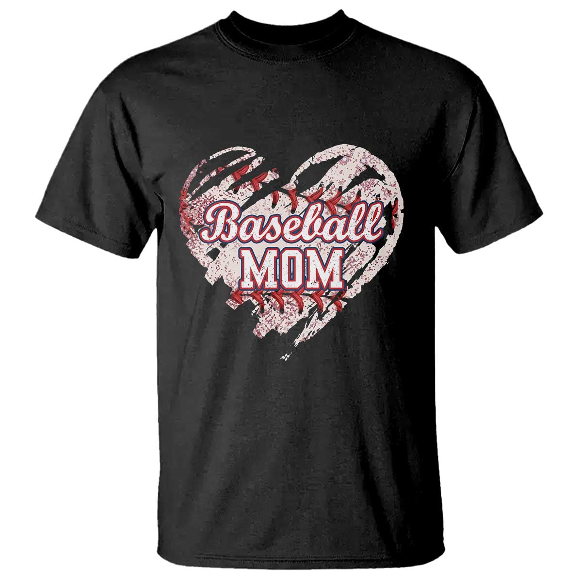 Baseball Mom T Shirt Baseball Mama Life Game Day Vintage Heart