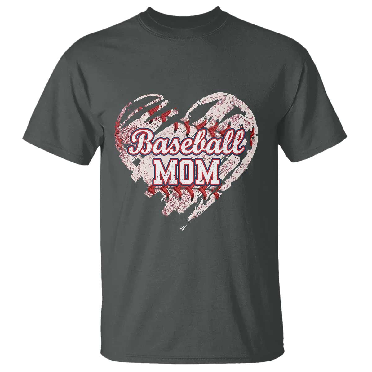 Baseball Mom T Shirt Baseball Mama Life Game Day Vintage Heart