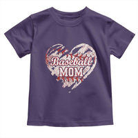 Baseball Mom Toddler T Shirt Baseball Mama Life Game Day Vintage Heart