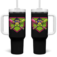 Party Monkey Baseball Drip Funny Animals Lover Tumbler With Handle