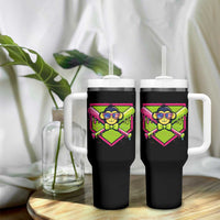 Party Monkey Baseball Drip Funny Animals Lover Tumbler With Handle