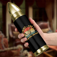 80th Birthday Golf Bullet Tumbler Funny Eight Tee And Still On Par 80 Years Old