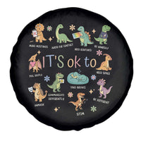 Dinosaur Autism Awareness Spare Tire Cover It Is Okay to Be Different Dino Lover