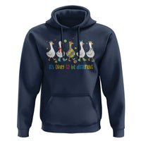 Funny Autistic Goose Hoodie It Is Okay To Be Different Autism Awareness