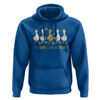 Funny Autistic Goose Hoodie It Is Okay To Be Different Autism Awareness