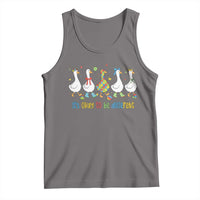 Funny Autistic Goose Tank Top It Is Okay To Be Different Autism Awareness