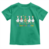 Funny Autistic Goose Toddler T Shirt It Is Okay To Be Different Autism Awareness