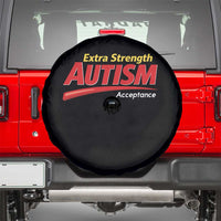 Funny Extra Strength Autism Acceptance Inappropriate Autism Meme Spare Tire Cover