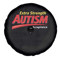 Funny Extra Strength Autism Acceptance Inappropriate Autism Meme Spare Tire Cover