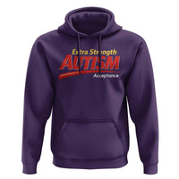 Funny Extra Strength Autism Acceptance Inappropriate Autism Meme Hoodie