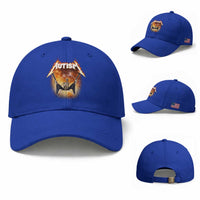 Autism Skeleton Rocker Baseball Cap Hardcore Rock Style Artwork