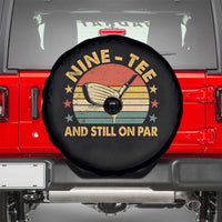 90th Birthday Golf Spare Tire Cover Funny Nine Tee And Still On Par 90 Years Old
