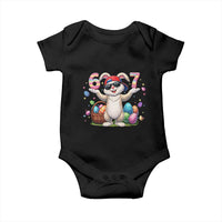 Funny Easter Day Six Seven 67 Bunny Boys Kids Baby Onesie