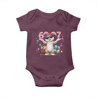 Funny Easter Day Six Seven 67 Bunny Boys Kids Baby Onesie
