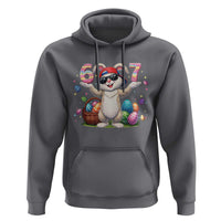 Funny Easter Day Six Seven 67 Bunny Boys Kids Hoodie