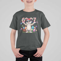 Funny Easter Day Six Seven 67 Bunny Boys Kids T Shirt For Kid