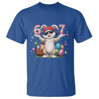 Funny Easter Day Six Seven 67 Bunny Boys Kids T Shirt