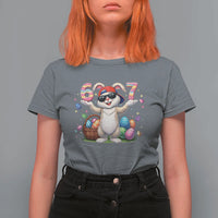Funny Easter Day Six Seven 67 Bunny Boys Kids T Shirt For Women