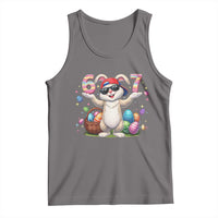 Funny Easter Day Six Seven 67 Bunny Boys Kids Tank Top