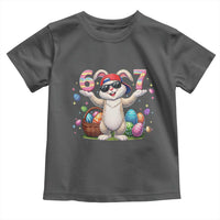 Funny Easter Day Six Seven 67 Bunny Boys Kids Toddler T Shirt