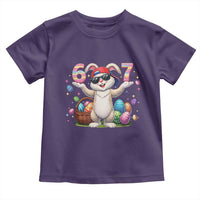 Funny Easter Day Six Seven 67 Bunny Boys Kids Toddler T Shirt