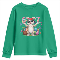 Funny Easter Day Six Seven 67 Bunny Boys Kids Youth Sweatshirt