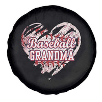 Baseball Grandma Spare Tire Cover Vintage Baseball Heart Game Day