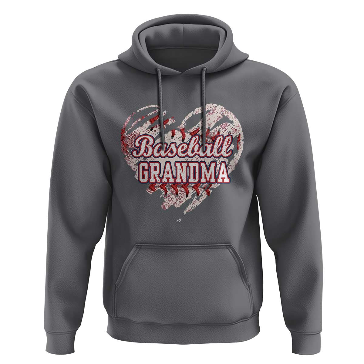 Baseball Grandma Hoodie Vintage Baseball Heart Game Day