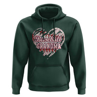 Baseball Grandma Hoodie Vintage Baseball Heart Game Day