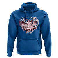 Baseball Grandma Hoodie Vintage Baseball Heart Game Day
