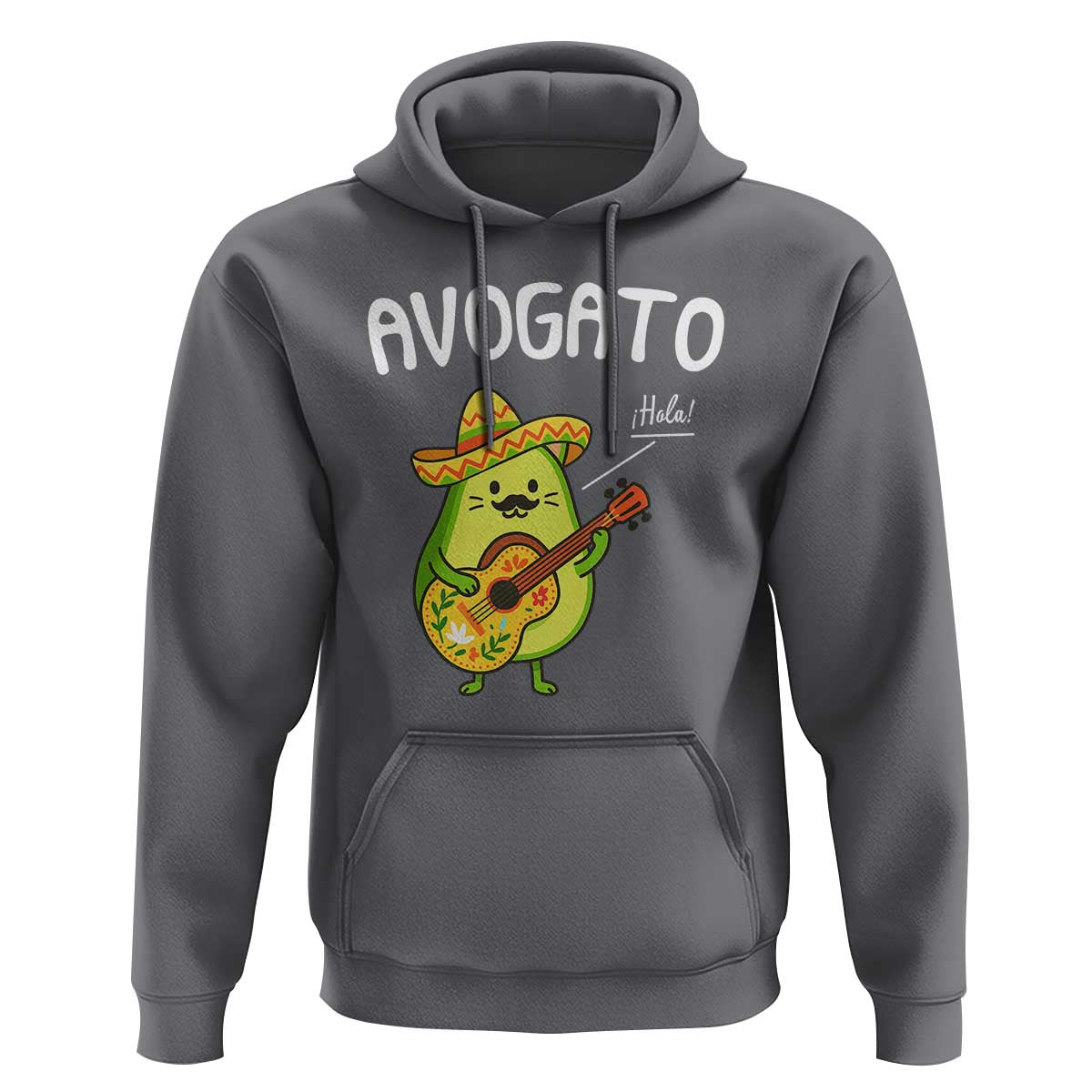 Funny Avocado Cat Avogato Hoodie Cinco De Mayo Mexican