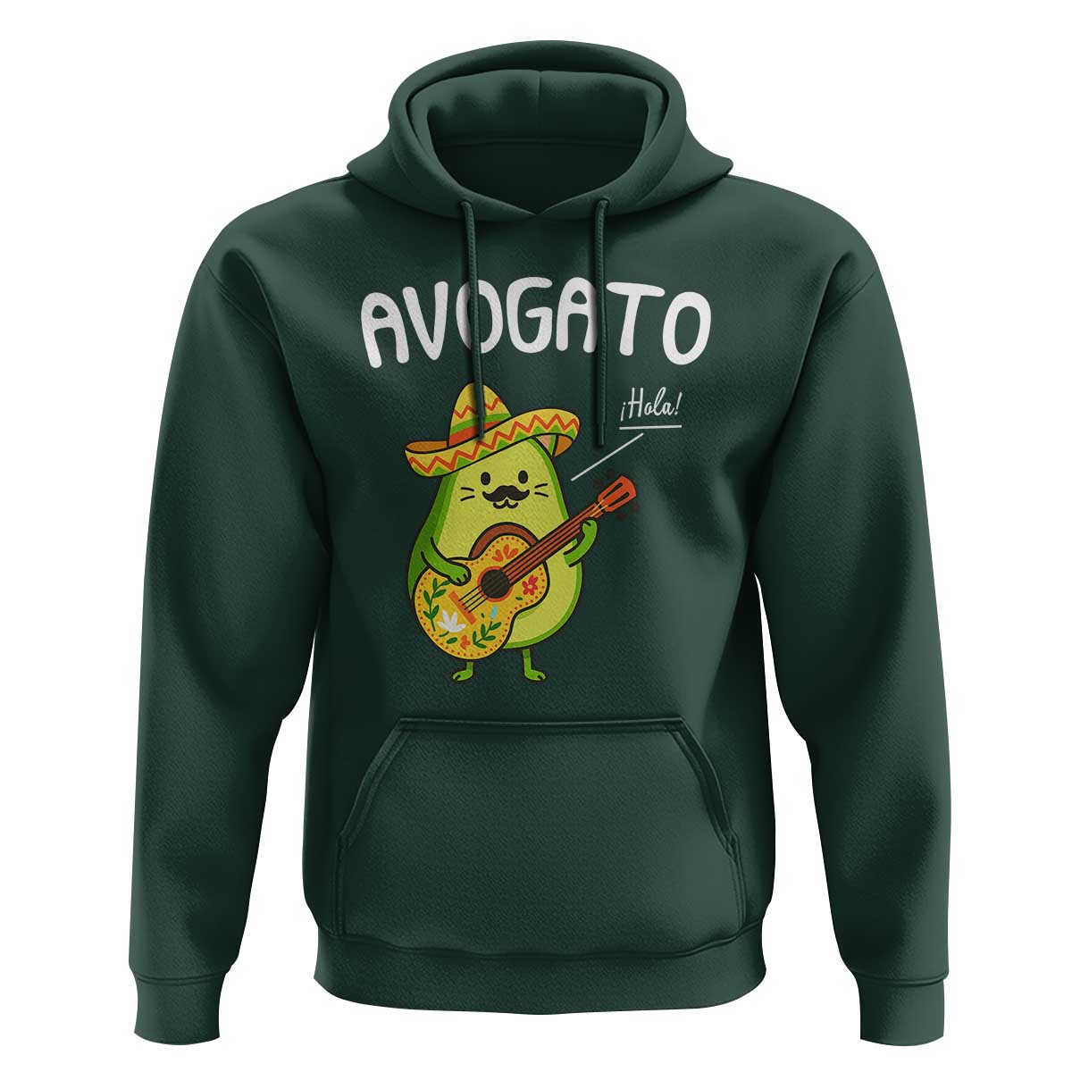 Funny Avocado Cat Avogato Hoodie Cinco De Mayo Mexican