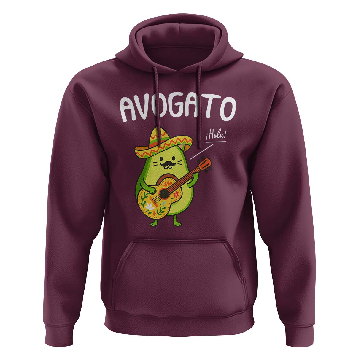 Funny Avocado Cat Avogato Hoodie Cinco De Mayo Mexican