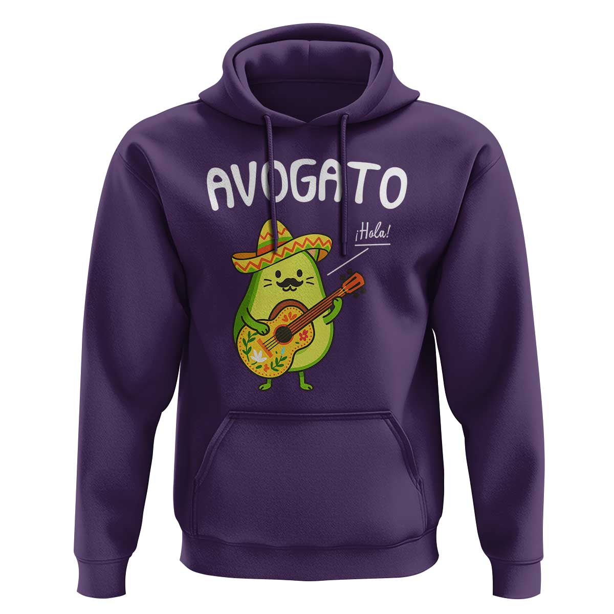 Funny Avocado Cat Avogato Hoodie Cinco De Mayo Mexican