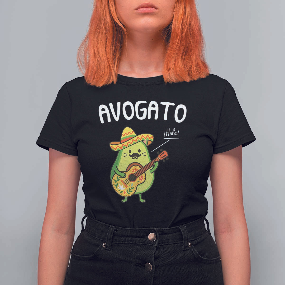 Funny Avocado Cat Avogato T Shirt For Women Cinco De Mayo Mexican