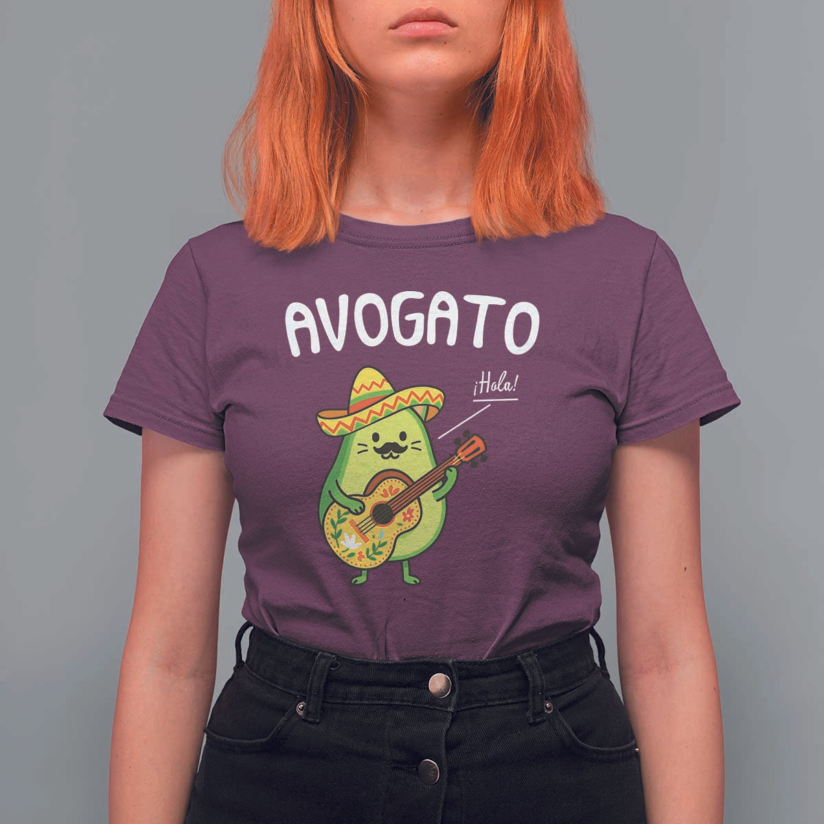 Funny Avocado Cat Avogato T Shirt For Women Cinco De Mayo Mexican