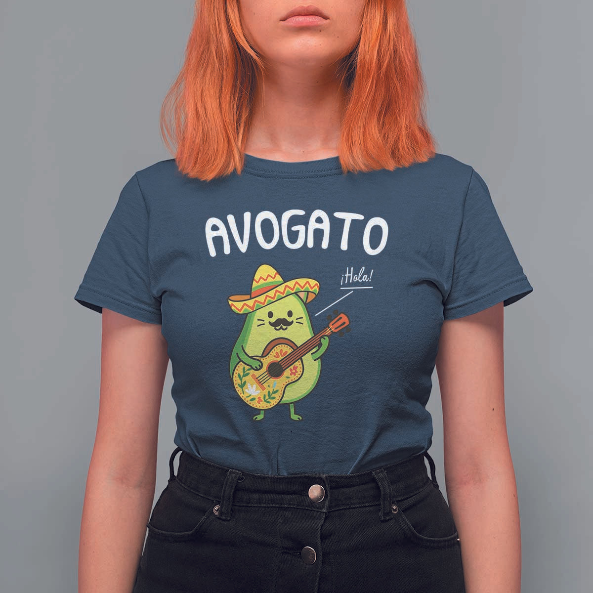 Funny Avocado Cat Avogato T Shirt For Women Cinco De Mayo Mexican