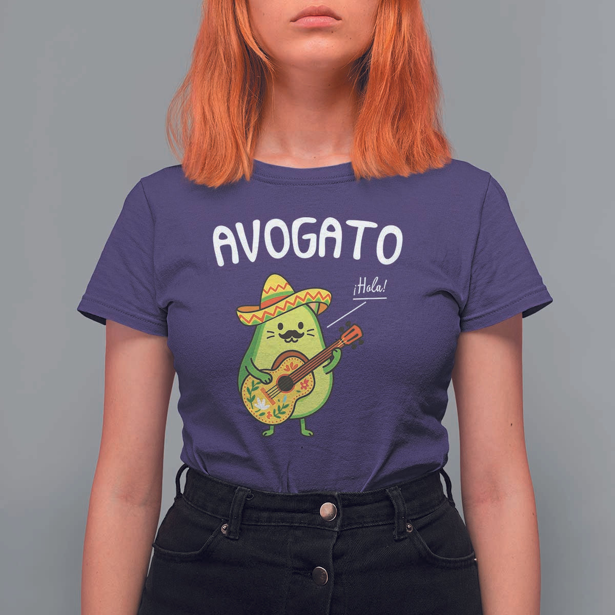 Funny Avocado Cat Avogato T Shirt For Women Cinco De Mayo Mexican