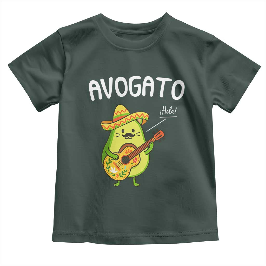 Funny Avocado Cat Avogato Toddler T Shirt Cinco De Mayo Mexican