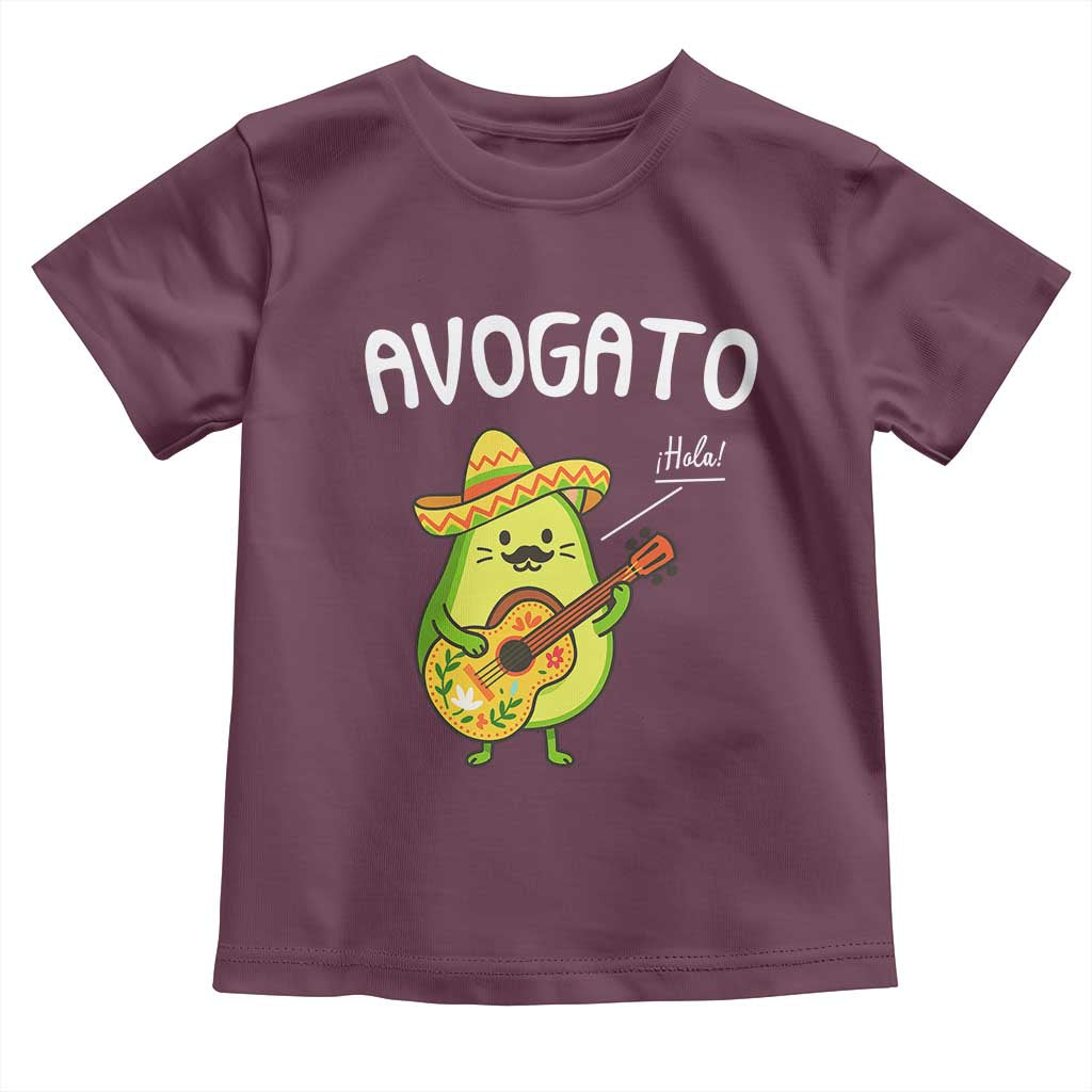 Funny Avocado Cat Avogato Toddler T Shirt Cinco De Mayo Mexican