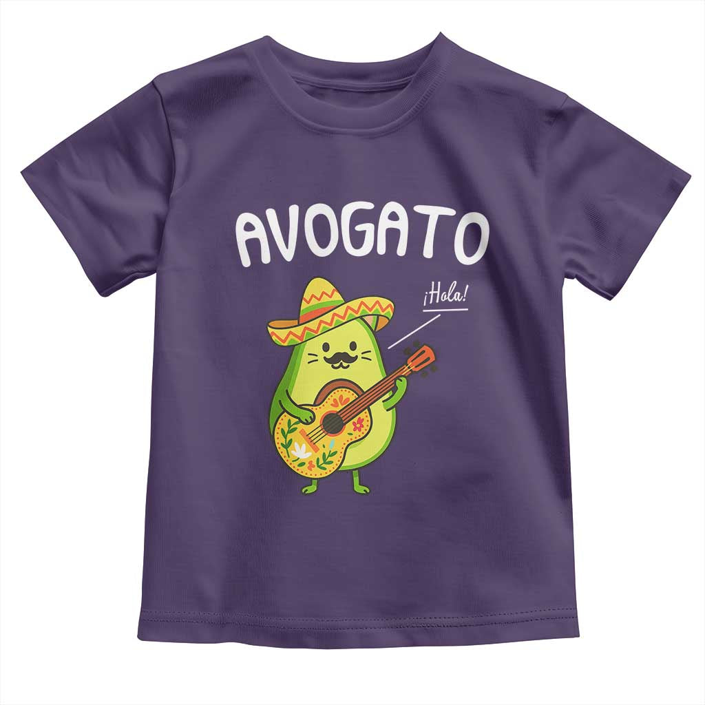 Funny Avocado Cat Avogato Toddler T Shirt Cinco De Mayo Mexican