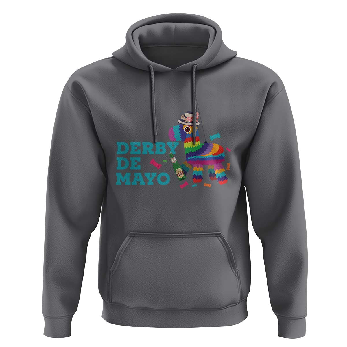 Funny Derby Day Cinco De Mayo Hoodie Derby De Mayo Horse Pinata