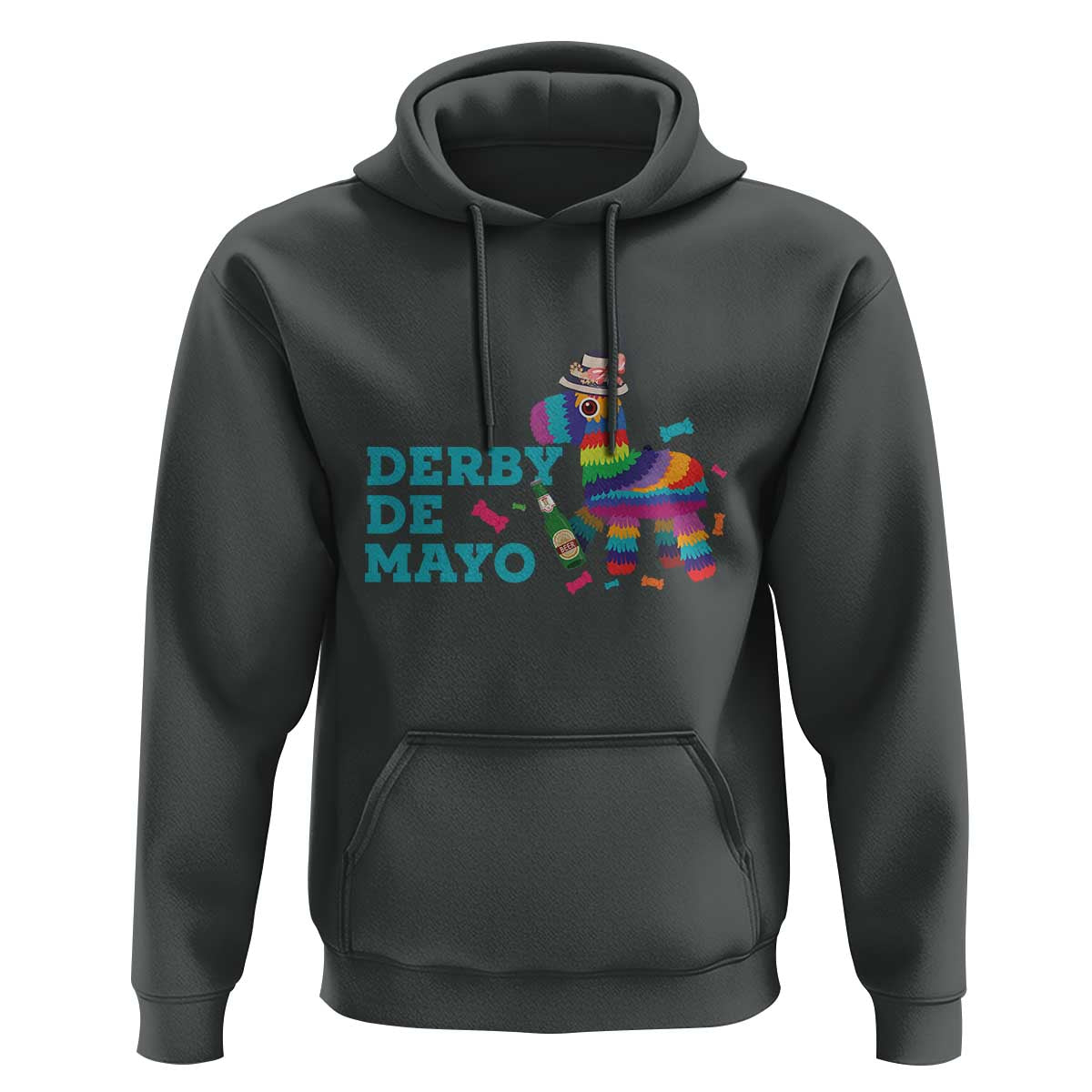 Funny Derby Day Cinco De Mayo Hoodie Derby De Mayo Horse Pinata