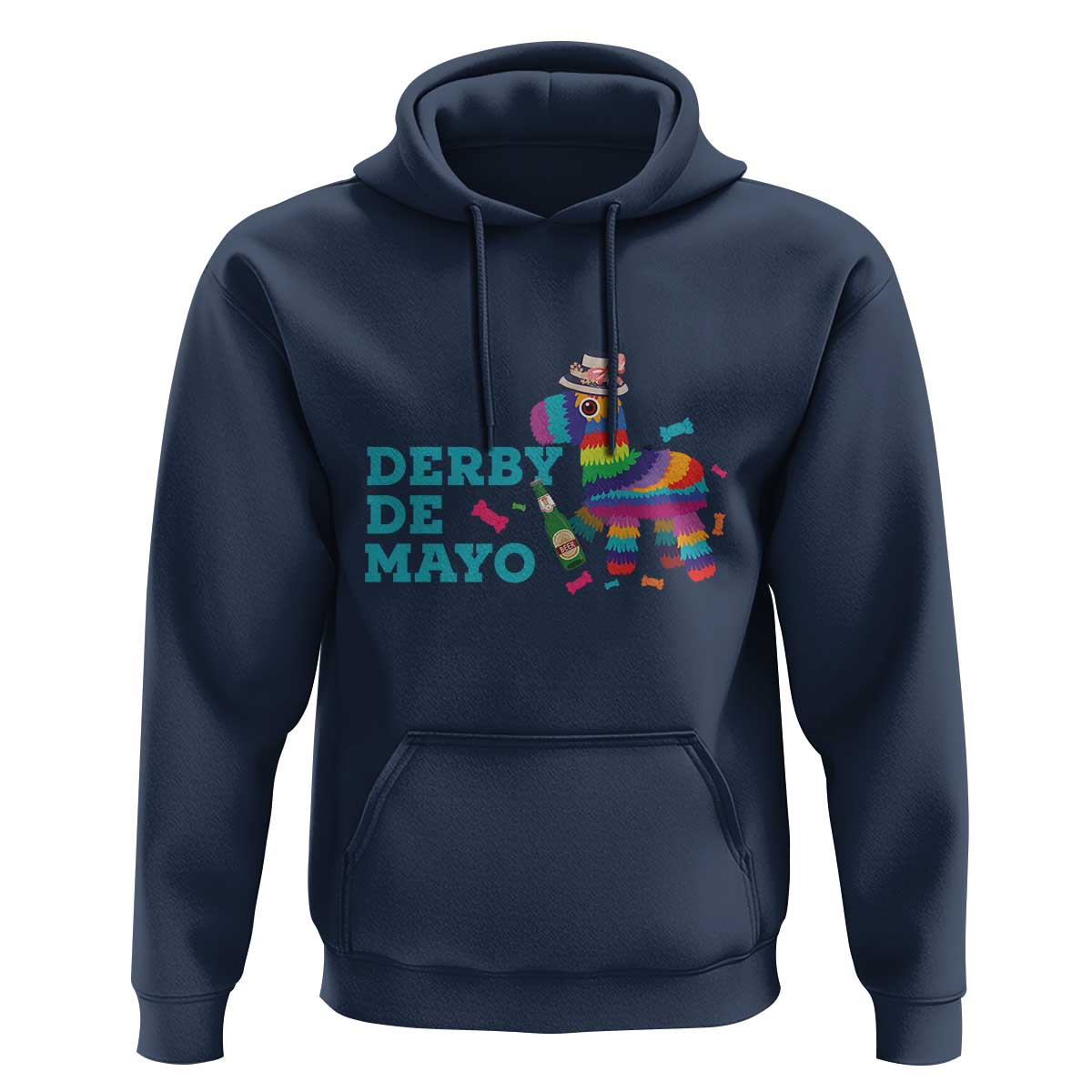 Funny Derby Day Cinco De Mayo Hoodie Derby De Mayo Horse Pinata