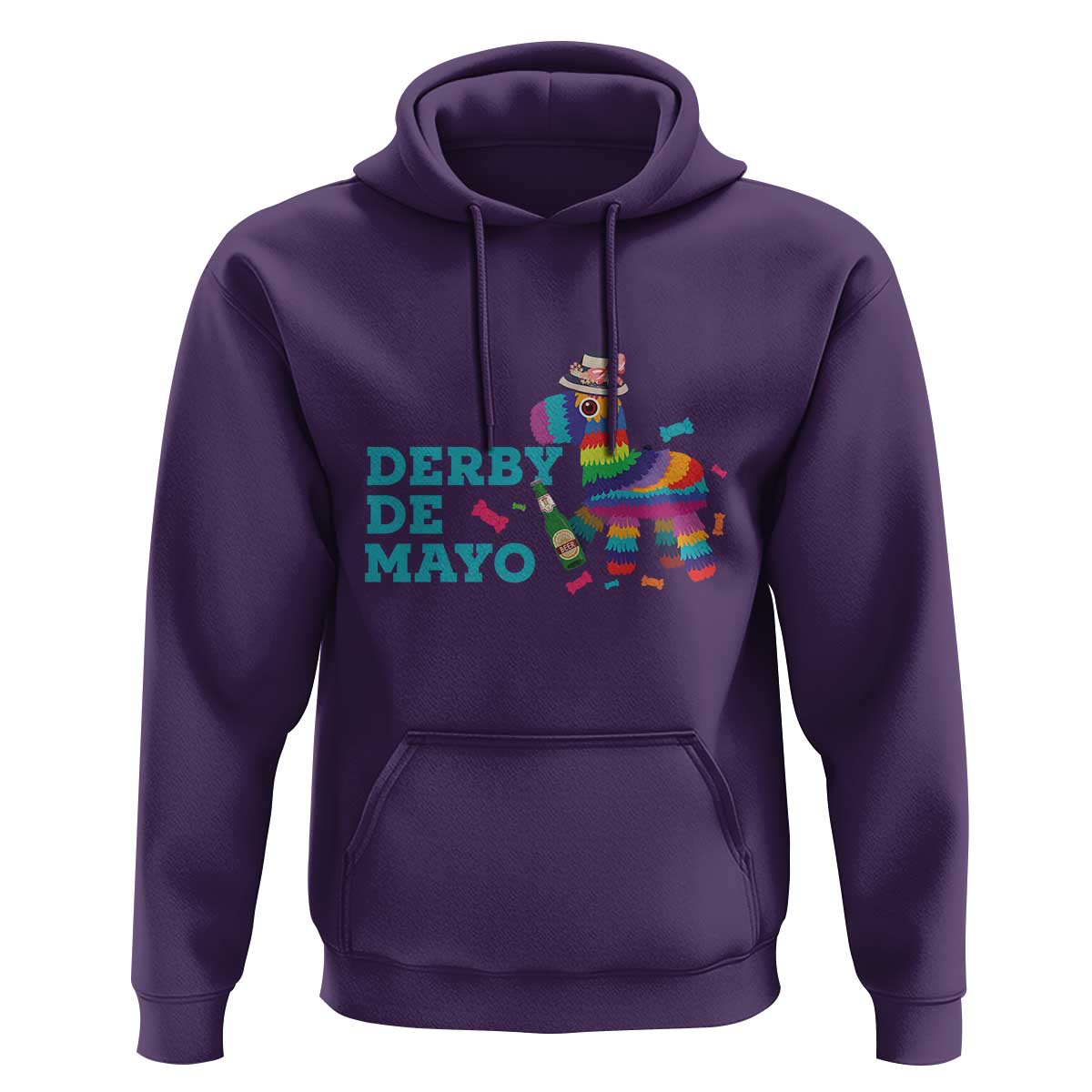 Funny Derby Day Cinco De Mayo Hoodie Derby De Mayo Horse Pinata