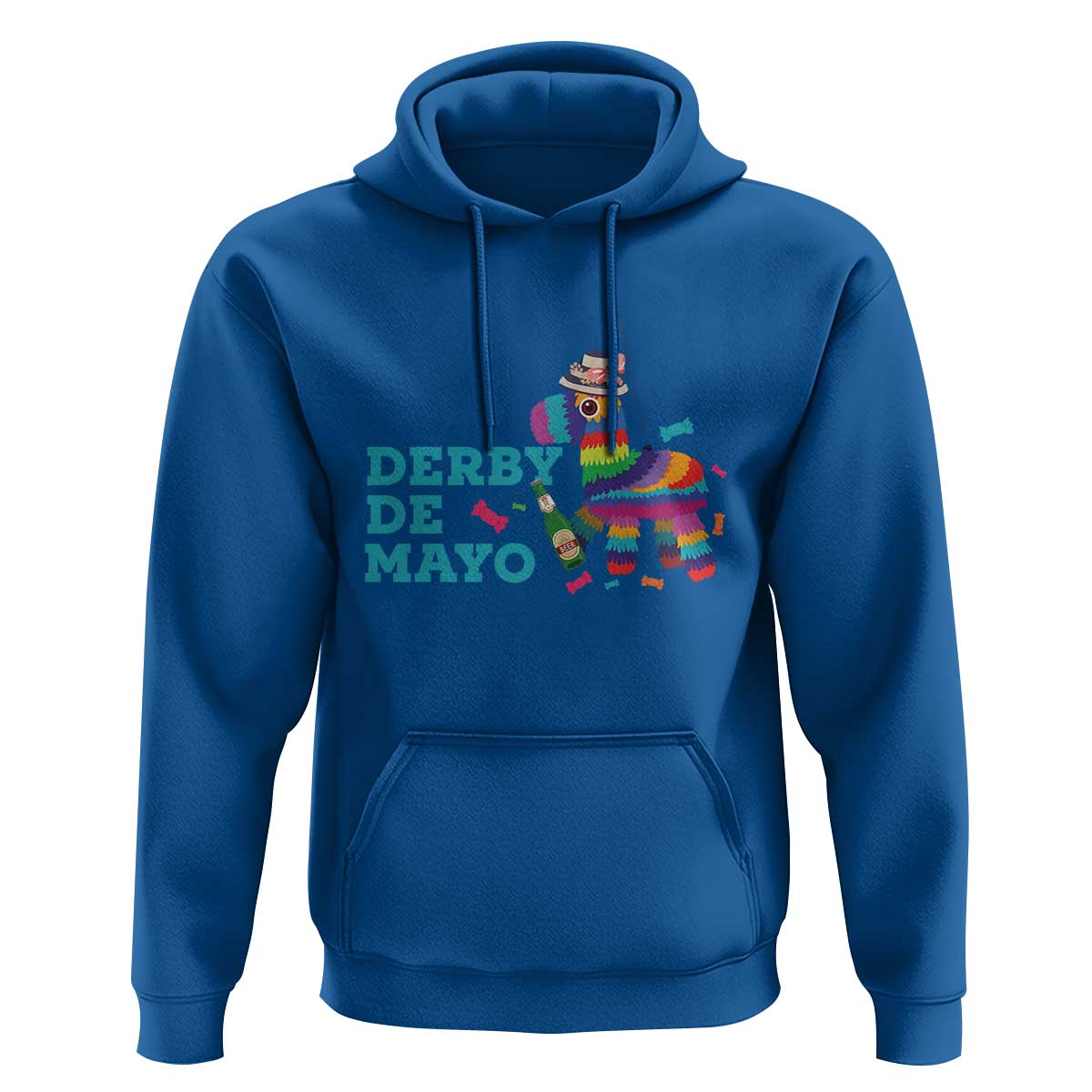 Funny Derby Day Cinco De Mayo Hoodie Derby De Mayo Horse Pinata